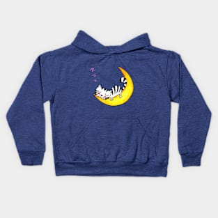 Moon Hugger Yuna | Dreaming in the Night Sky Kids Hoodie